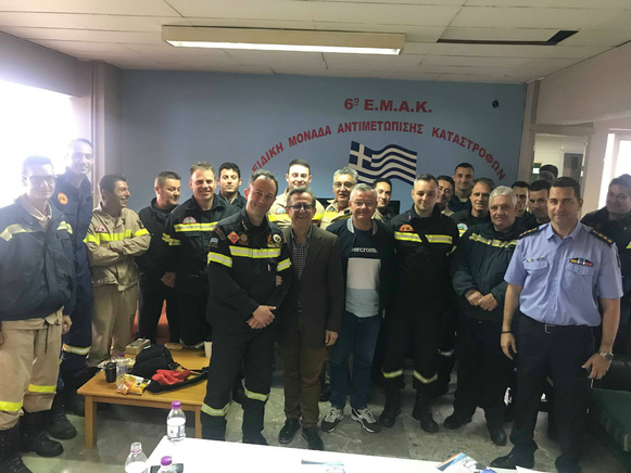 Νίκος Νικολόπουλος: «Η μόνιμη στέγη πρώτος στόχος μας για την Πυροσβεστική Υπηρεσία της Πάτρας»