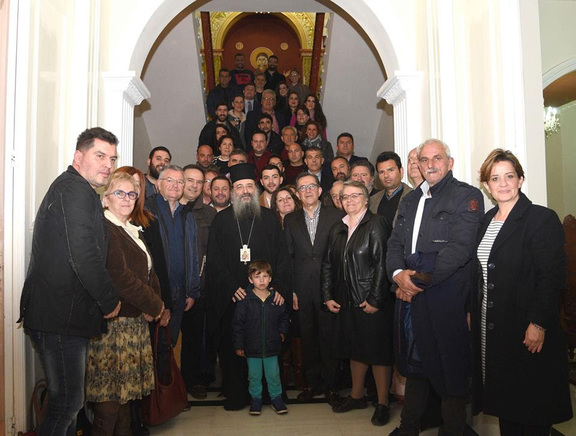 Ο Νίκος Νικολόπουλος και η «ΝΕΑ ΠΑΤΡΑ» επισκέφθηκαν και πήραν την ευλογία του Μητροπολίτη Πατρών